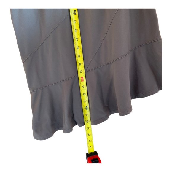 Athleta Crescendo Asymmetrical Ruffle Dress Sz SP - Picture 4 of 6